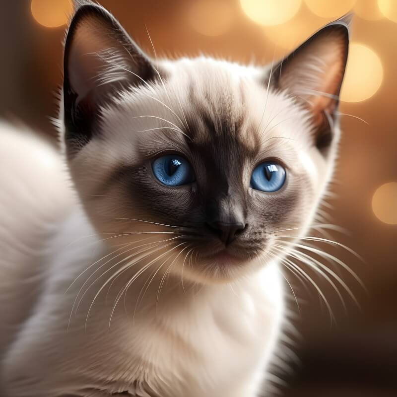 ai generated, cat, siamese